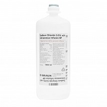 B Braun Ecoflac Plus Intravenous IV Solution, 0.9% Sodium Chloride, 1000 mL, 1/each