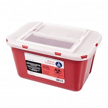 Sharps Container - Slide Lid, 1 gal, 1/each