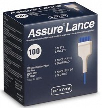 Assure Lance, 25g Low Flow, 100/box