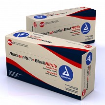 Black Nitrile Exam Glove, Medium, 100/box