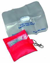 CPR Shield in Soft Case, Keychain, 1/each