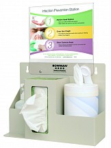 Bowman Infection Prevention Organizer/Station, 1/each