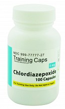 Chlordiazepoxide 5mg, Training Capsules, 100/bottle, 1/each