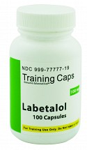 Labetalol 100mg, Training Capsules, 100/bottle, 1/each