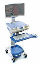 Touch Point Medical, Access RX Point of Care Computer/Medication Carts w/2 tiers, 1/each