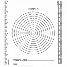 Pressure Sore/Wound Measuring Device, 1/each