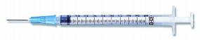 BD TB Syringe LS 1mL, 25g x 5/8