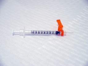 Hypodermic Needle-Pro? Fixed Needle Insulin Syringe, 0.5 mL syringe, 30g x 1/2