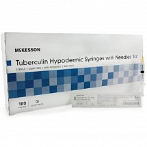 McKesson Tuberculin Syringe, 1ml, 25g x 5/8