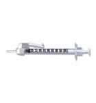 BD SafetyGlide Insulin PA Syringe, 3/10mL, 29g x 1/2