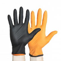 Black Fire Gloves, Nitrile, Large, 150/box