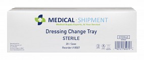 Dressing Change Tray, Sterile, 20/case