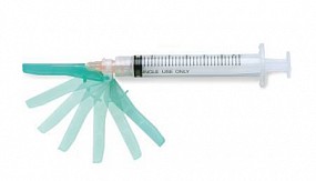 McKesson Safety Syringe, 3ml, 22g x 1