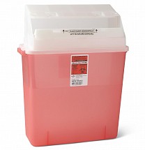 Biohazard Patient Room Sharps Container, 3 Gallons, 1/each