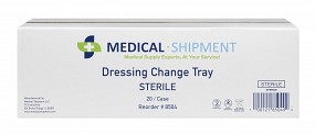 Dressing Change Tray, Sterile, 20/case