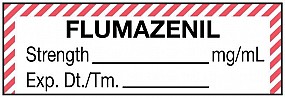 Anesthesia Label, Flumazenil mg/mL, 1-1/2