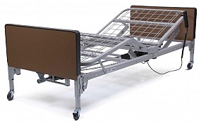 Full Electric Bed with Mattress and Full Rails, 1/each