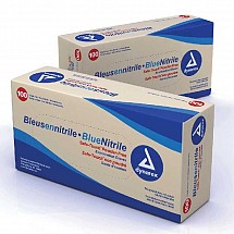Safe-Touch Powder Free Nitrile Exam Gloves, Medium, 100/box