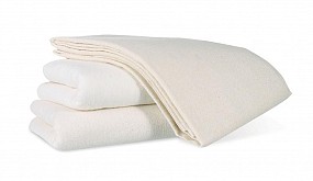 Bath Linen Bath Blanket, Unbleached Cotton Polyester Blend *70