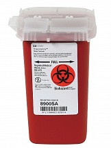 Phlebotomy Plastic Container, 1 Qt, 1/each