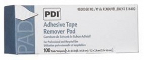 PDI Adhesive Tape Remover Pads, 100/box