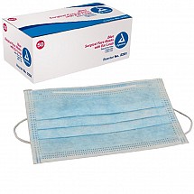 Exam Face Mask w/Earloop, 50/box