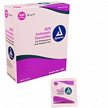 Antiseptic Towelettes, 100/box