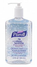 Purell Instant Hand Sanitizer with Aloe, 12 oz, 1/each