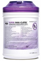 Super Sani-Cloth Germicidal Wipes, 160/tub