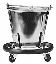 Stainless Steel Kick Bucket, 1/each