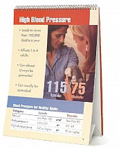 High Blood Pressure Flip Chart, 1/each