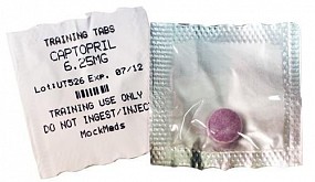 Captopril 6.25mg, Training Unit Dose Tablets, 50/pack