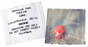 Codeine 60mg, Training Unit Dose Tablets, 50/pack