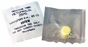 Metoprolol 25mg, Training Unit Dose Tablets, 50/pack