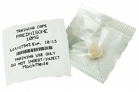 Prednisone 10mg, Unit Dose Training Tablets, 50/pack