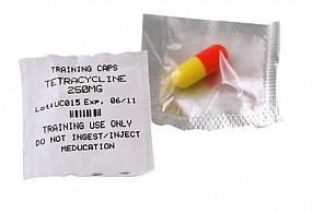 Tetracycline 250mg, Training Unit Dose Capsules, 50/pack