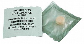 Zolpidem CR 6.25mg, Unit Dose Training Tablets, 50/pack