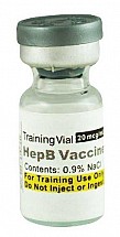 Hep B 0.5 mL, Training Vial, 25/pack
