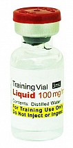 Liquid 3 mL, Training Vial, 25/pack