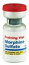 Morphine Sulfate Injection 5mg/mL, Training Vial, pk25