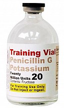 Penicillin G Potassium 20,000,000 units, Training Vials, 6/pack