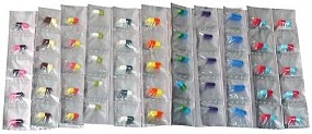 Unit Dose Capsule Sample Pak, Training Capsules, 10 packs of 10, 1/each