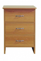 Three Drawer Bedside Cabinet - CALL TO PLACE ORDER