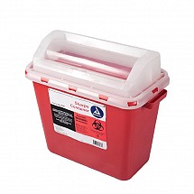 Sharps Container - Slide Lid, 3 gal, 1/each