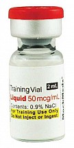 Liquid 2ml, Training Vial, 25/pack