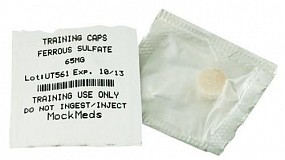 Ferrous Sulfate 65mg, Unit Dose Training Tablets, 50/pack