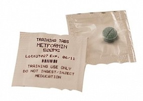 Metformin 500mg, Unit Dose Training Tablets, 50/pack