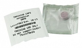 Potassium 20mEq, Unit Dose Training Tablets, 50/pack