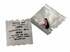 Captopril 25mg, Unit Dose Training Tablets, 50/pack