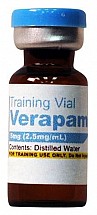 Verapamil HCl 5mg, Training Vials, 25/pack